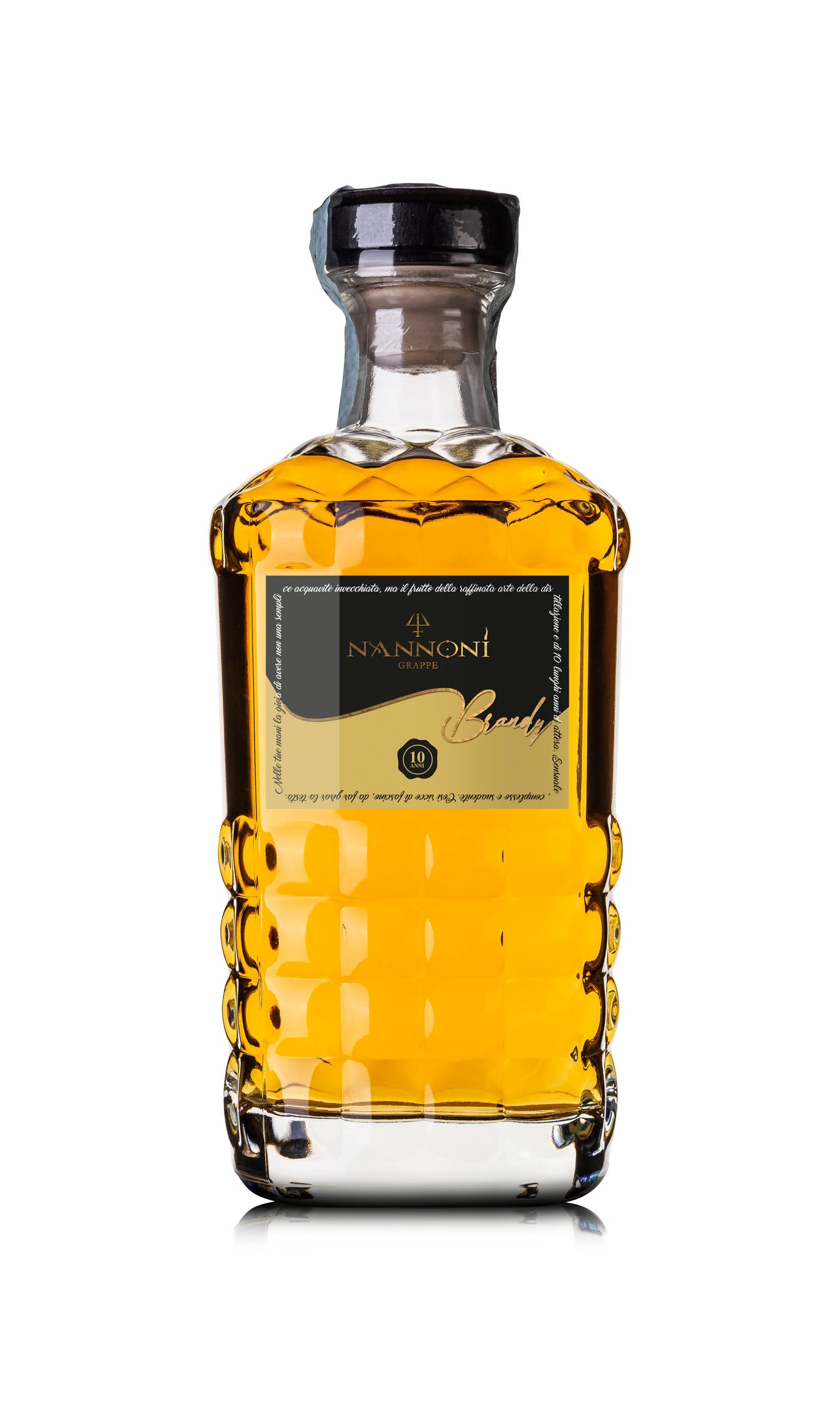 Brandy 10 anni 42% - NANNONI, 0,7L