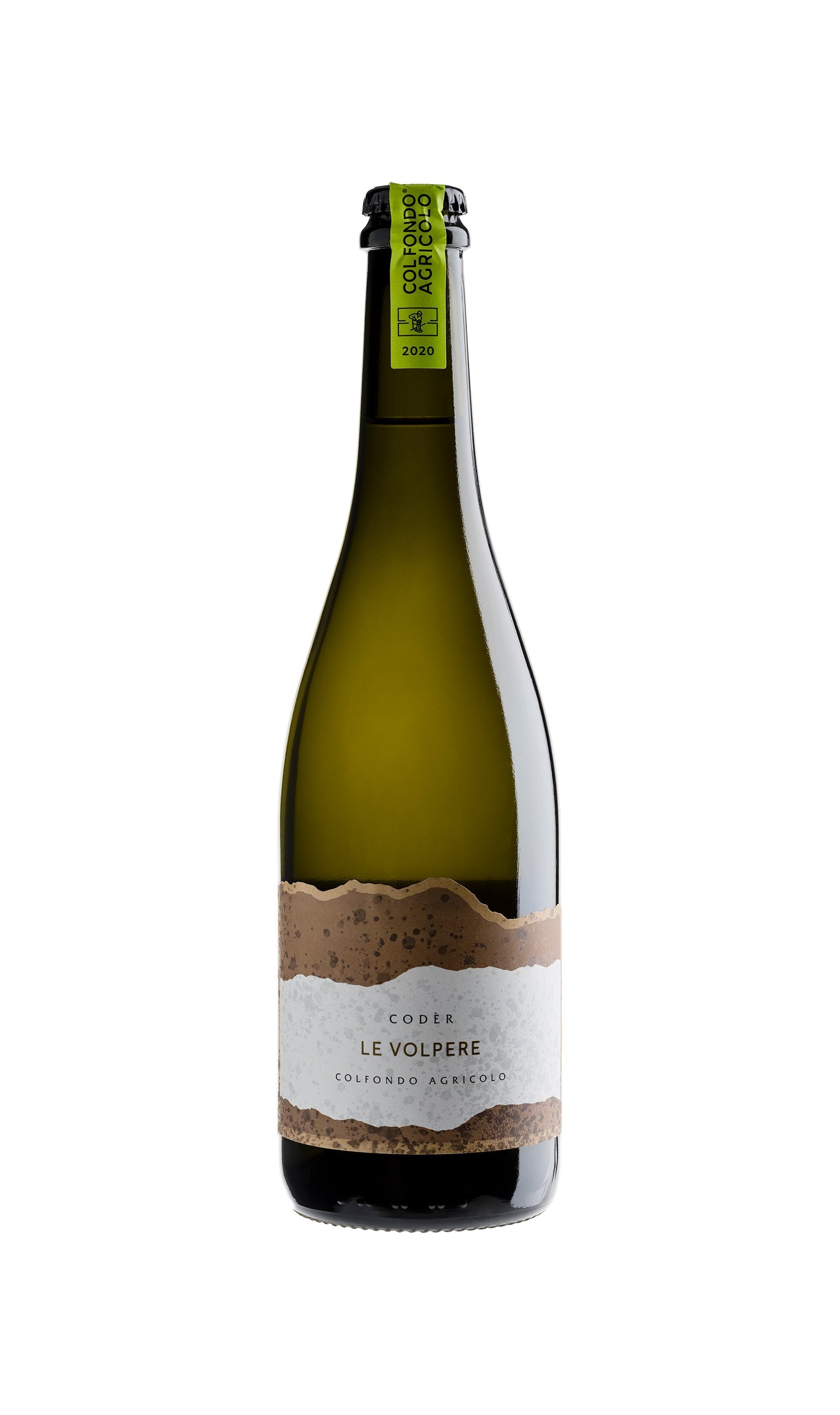 CODER Col Fondo frizzante - LE VOLPERE, 0,75L