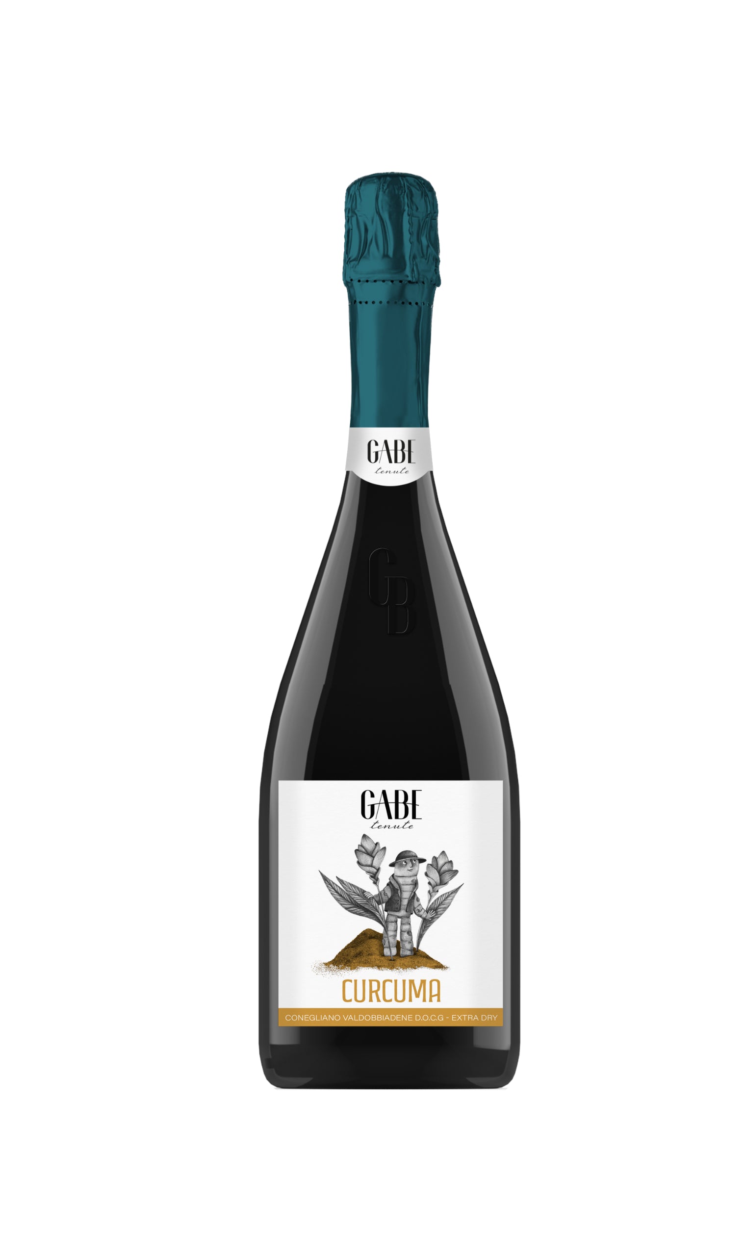 CURCUMA Rive di Guia Extra Dry - GABE, 0,75L