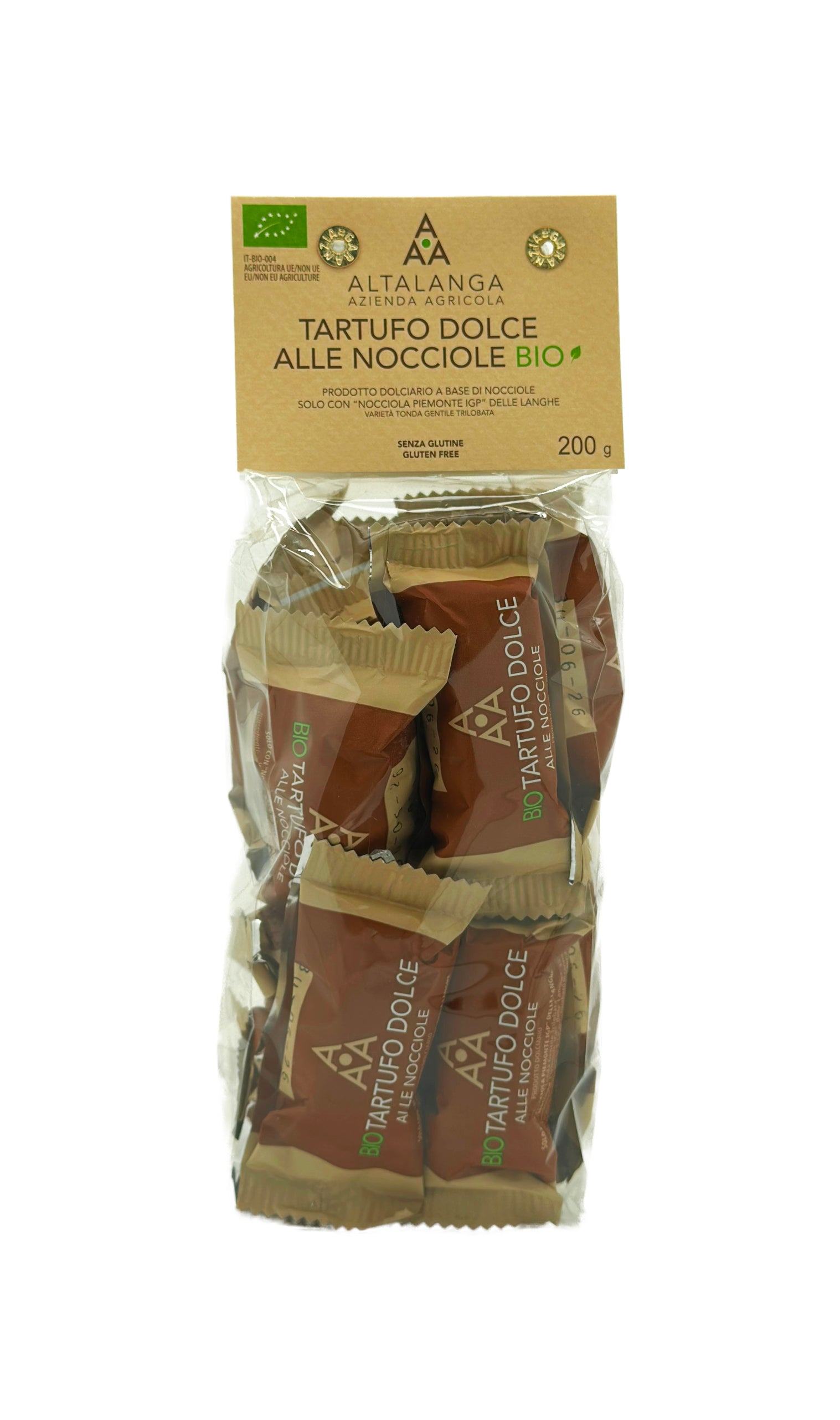 Tartufo Dolce Alle Nocciole- ALTALANGA, 200g