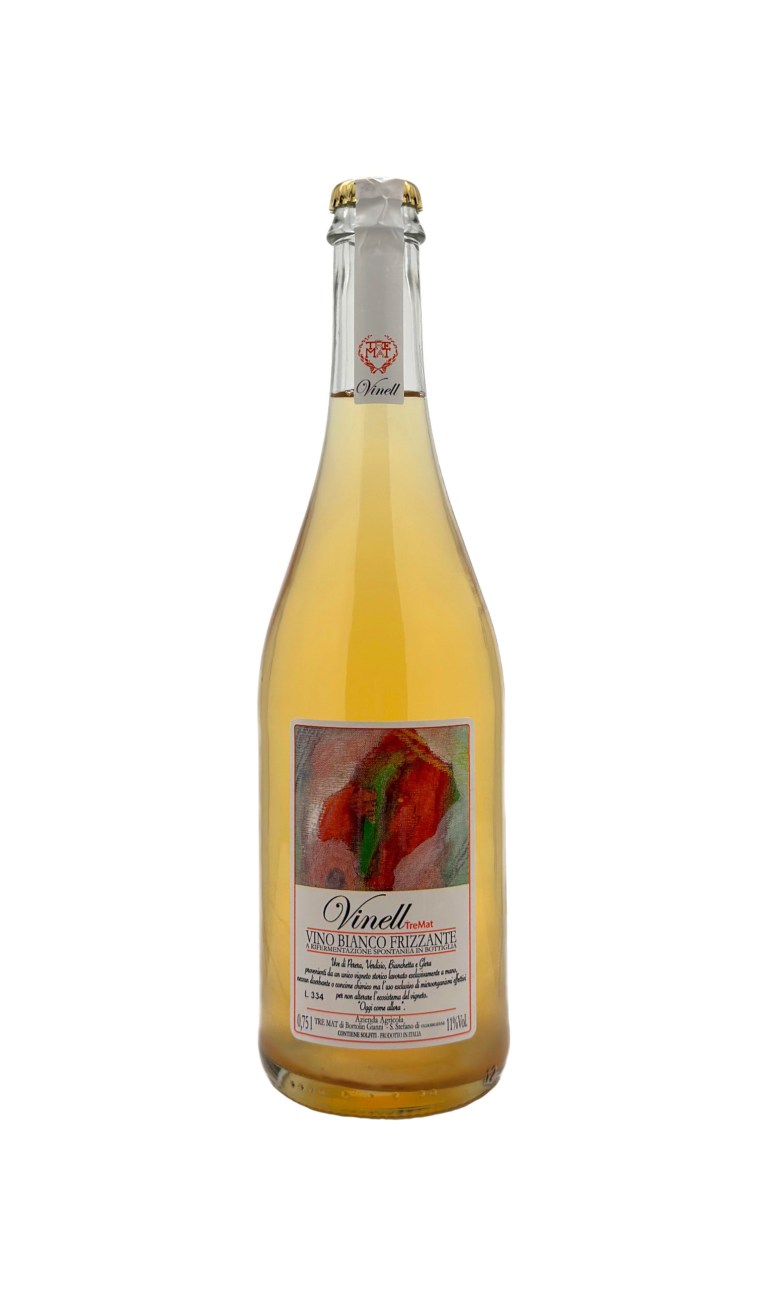 VINELL Vino Bianco a Rif.Spont. - TRE MAT, 0,75L