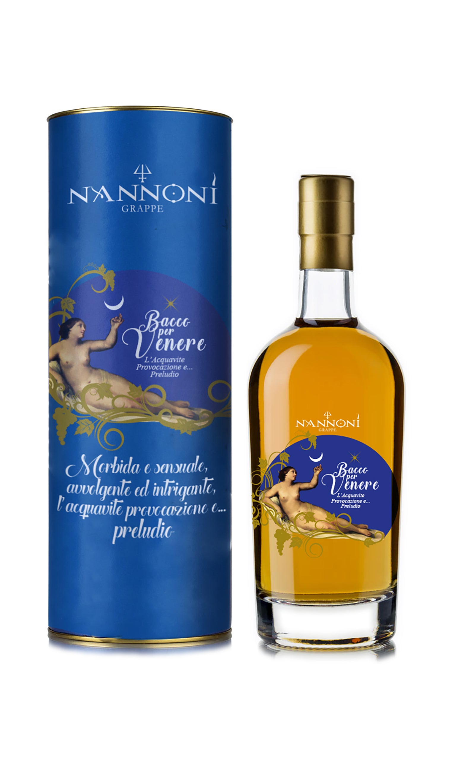 BACCO PER VENERE Acquavite Riserva 42% - NANNONI. 0,7L