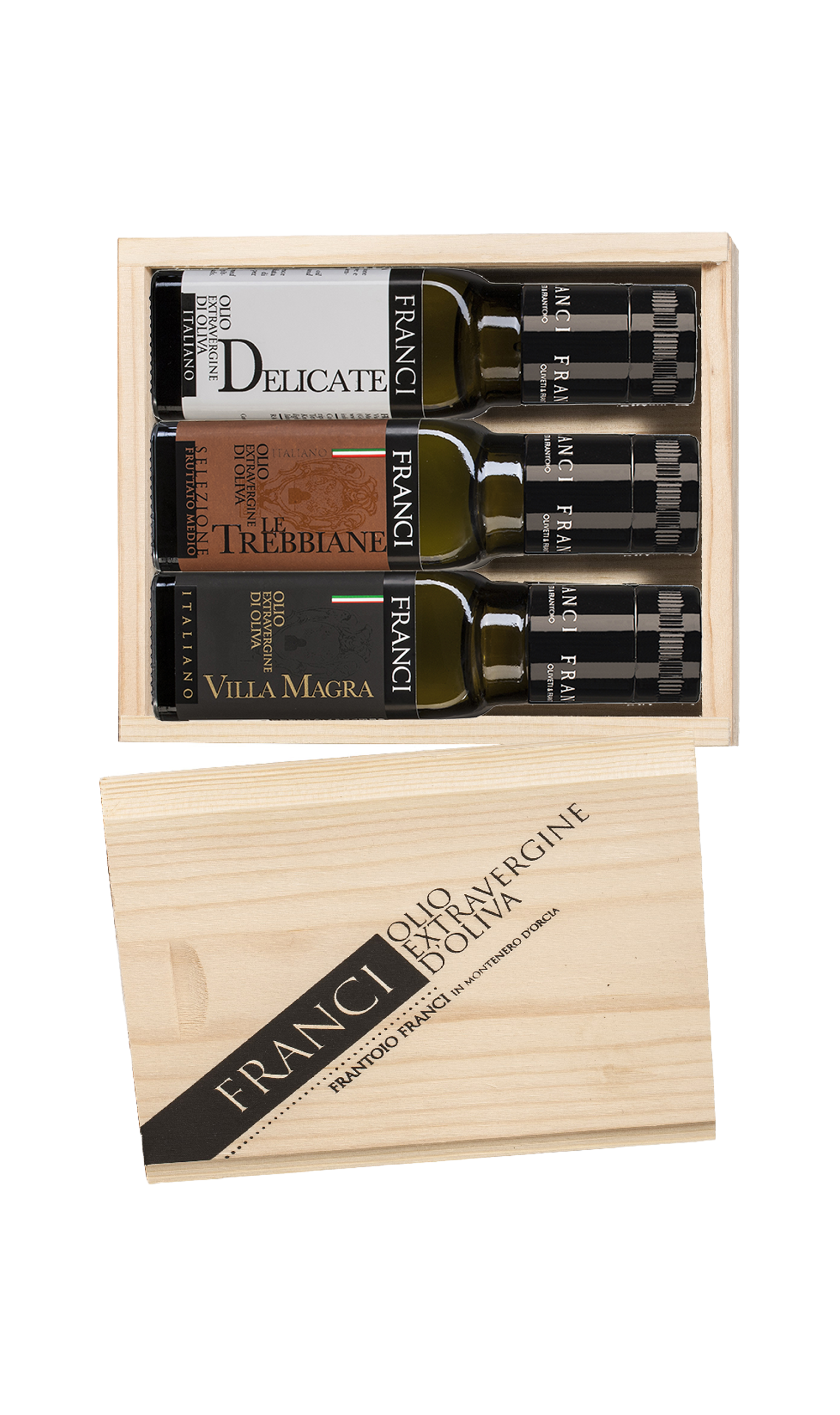 Confezione Regalo - Frantoio FRANCI, 3x0,10L
