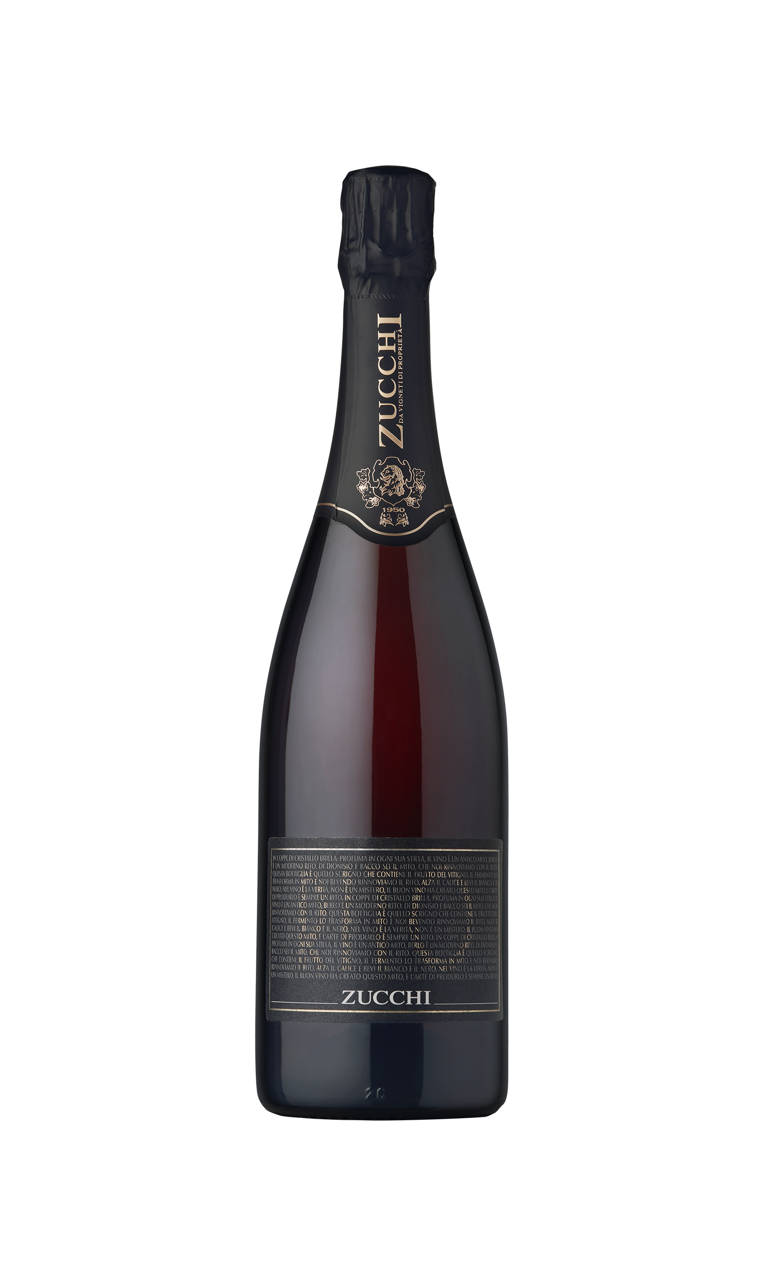 RITO Lambrusco Sorbara Rosato Spumante Brut - Zucchi, 0,75L