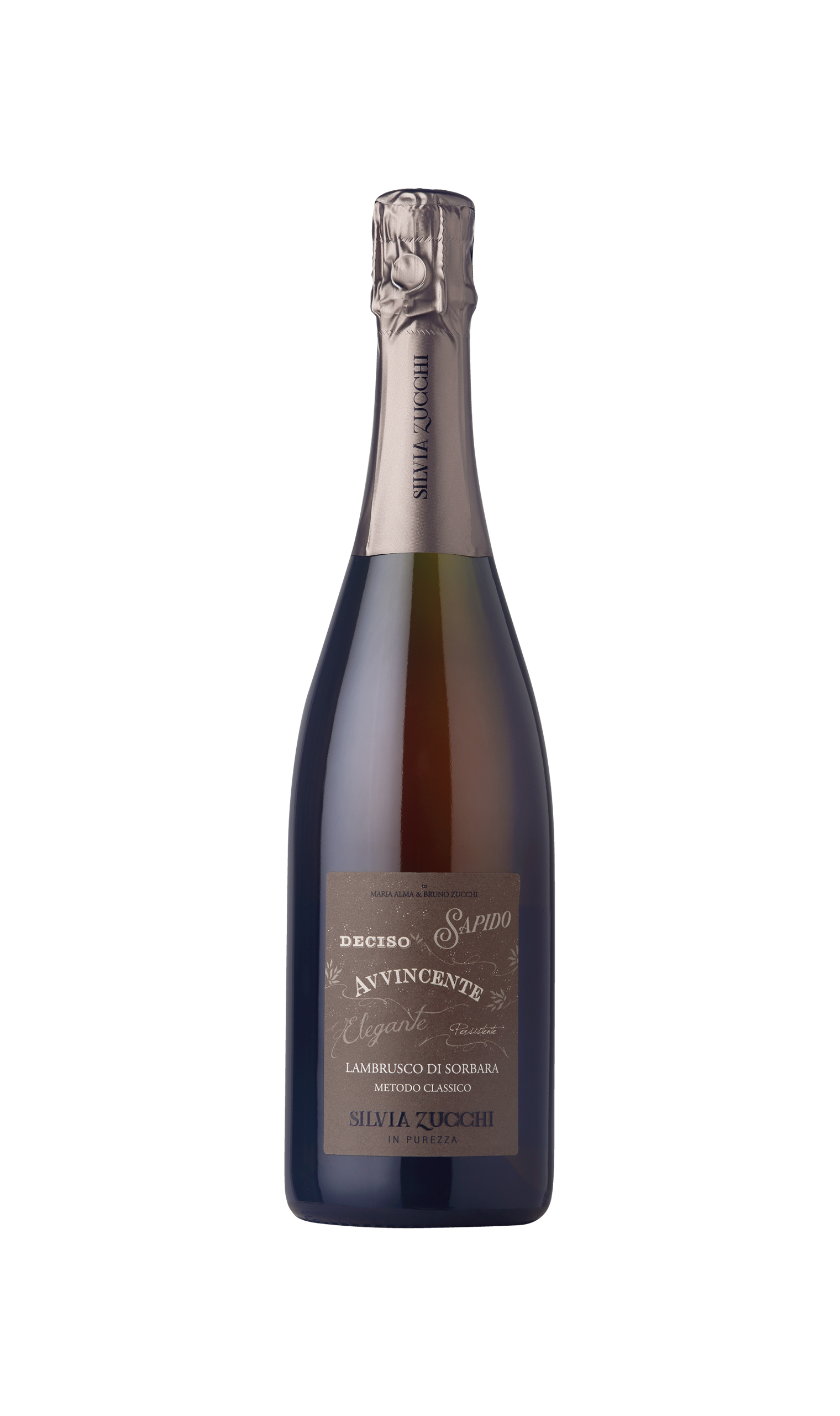 METODO CLASSICO Lambrusco di Sorbara Rosso Spumante 2021 - Zucchi,0,75L